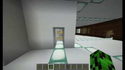 I made a smooth elevator using command blocks in 1.15.2