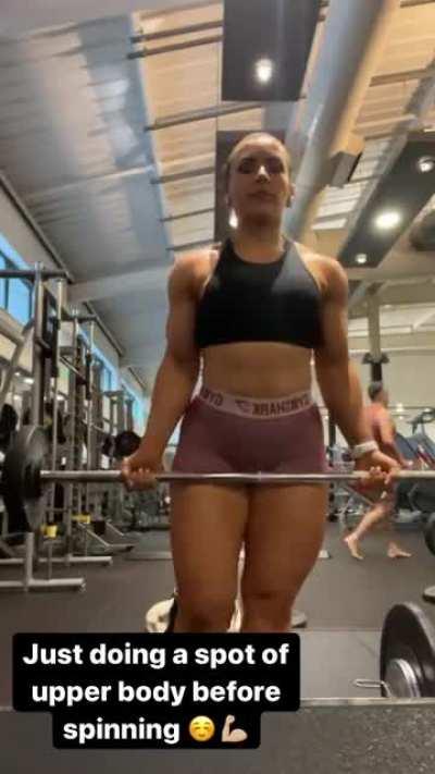 Thick and built! I believe that fits here, no?