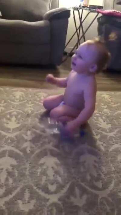 The expression of victory....lol