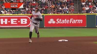 [Highlight] All-Star starter Austin Hays crushes his 2nd home run of the game