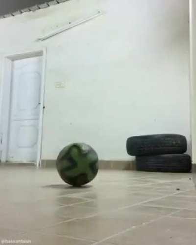 HMJB while I practice my foot skills