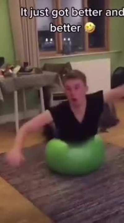 Interest gymnastics routine