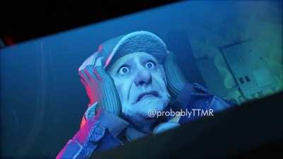 (From TTMR's Twitter) Russell after he loses Alyx's signal for 5 seconds: