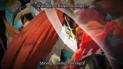 Even food wars went full JoJo