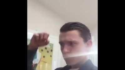 Guys i think spiderman is a persona fan!!!