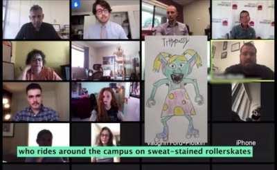 Discussion on potential new mascots…