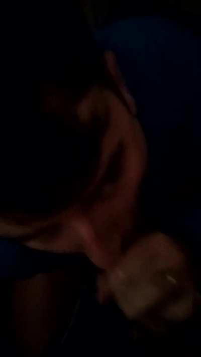 Got blown by Stranger on public Highway toilet