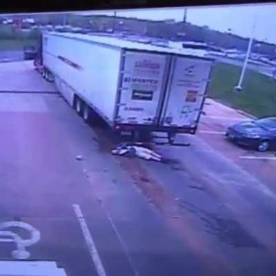 Not securing the door