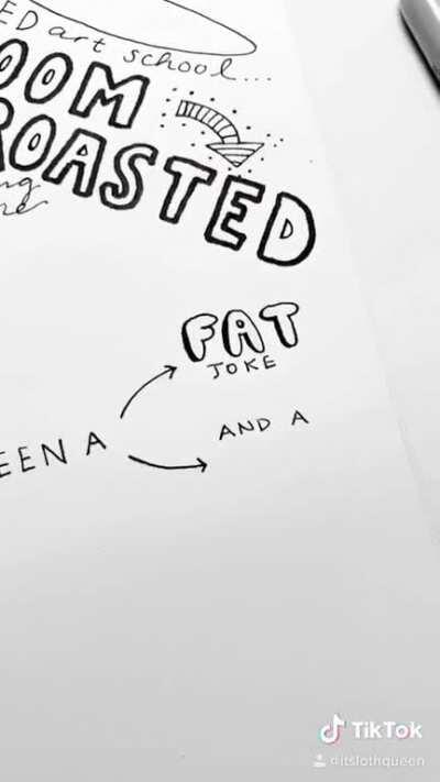 I make art where I draw along to sounds from shows and I did one for the office and thought people might enjoy. Not trying to self promote I’d remove the watermark if I could. Genuinely just wanted to share! (Sorry if not allowed).