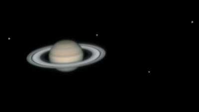 Saturn & her moons