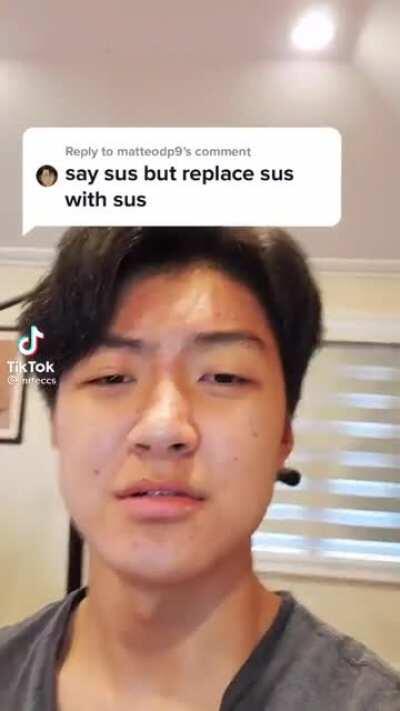 I'm so dead inside... amogus