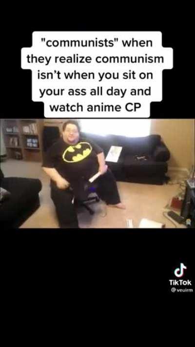 Average Communist Pedo Watches Anime CP