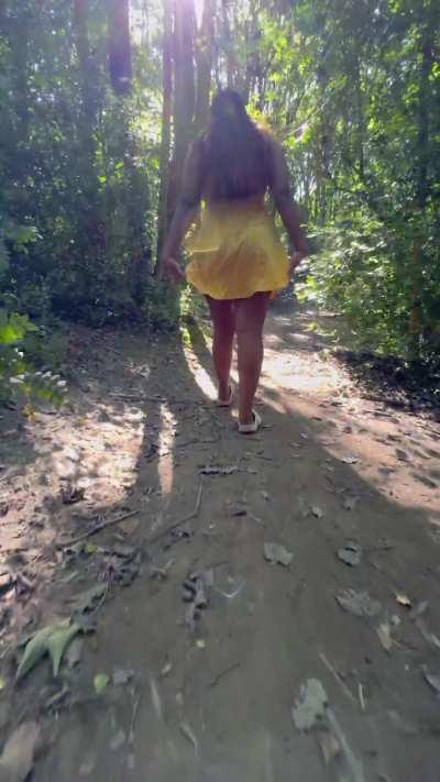 Come on and hike with me 