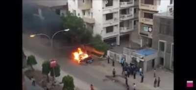 Haha car go explosive sound