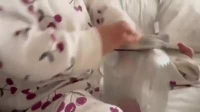 This is what a french baby sounds like.