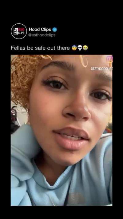 Fellas be safe out there please