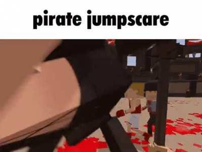 UPDATE ON THE PIRATE JUMPSCRAE GIF: I made it a tenor gif, now you can use it for discord too.
