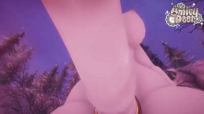 looking up to a great view (AmitytheDeer)