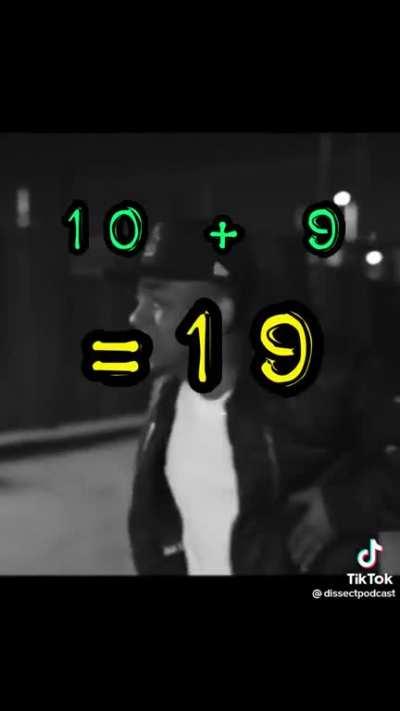 Kendrick’s half of Nosetalgia broken down mathematically