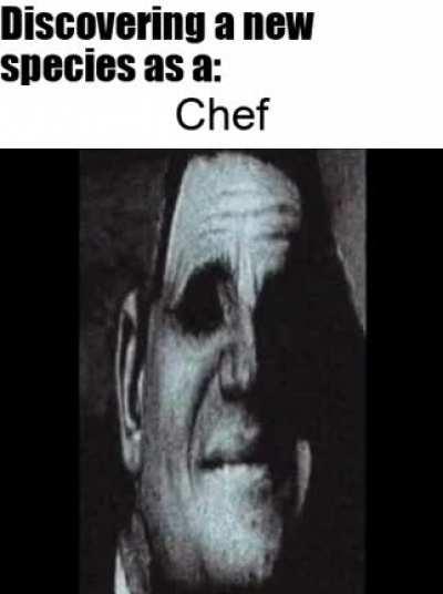 Discovering a new species as a