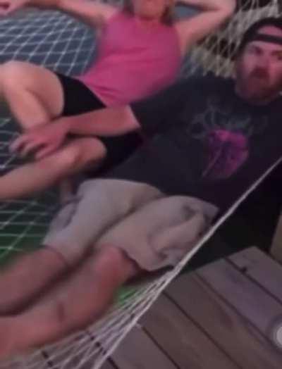 I hope she can swim…