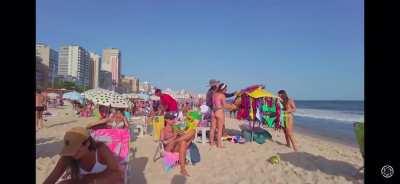 Leblon Beach Brazil walk and views