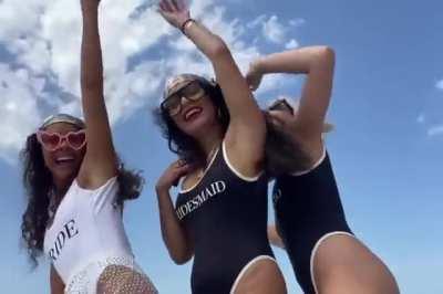 dancing with GG & Sarah