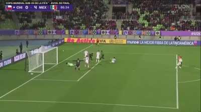 4-0 México vs chile Sub 20