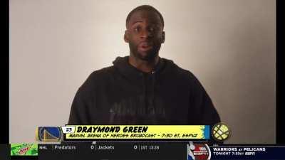 [Highlight] Steph, Draymond, Zion, Wiggins, Ingram, and Adams on what super power they would want