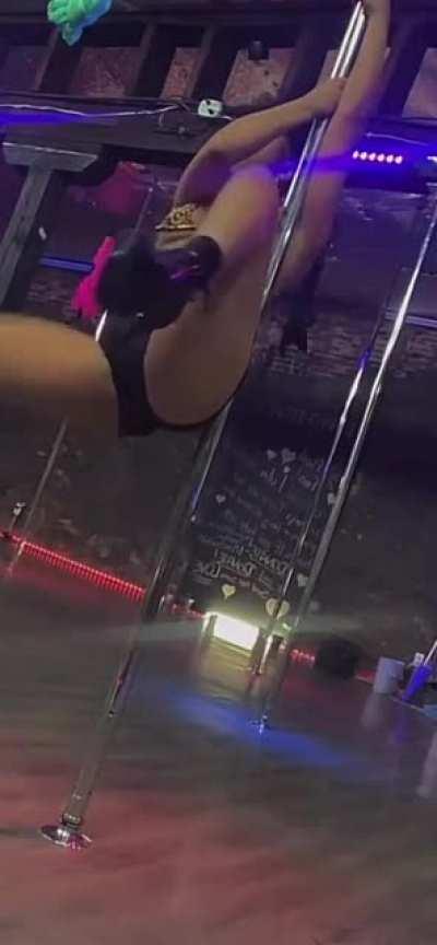 Pole lessons nip slip