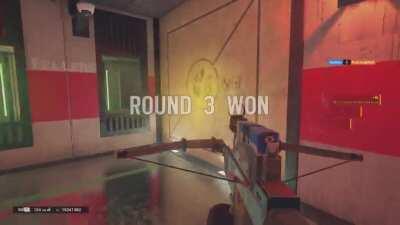 My friend told me that the last enemy has 1 hp left, so I trusted him. Pretty rare killcam I guess