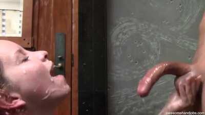 (MF) Massage the balls to finish the job