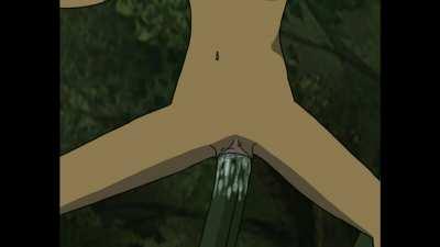 Katara attacked in the swamp (Wafer)