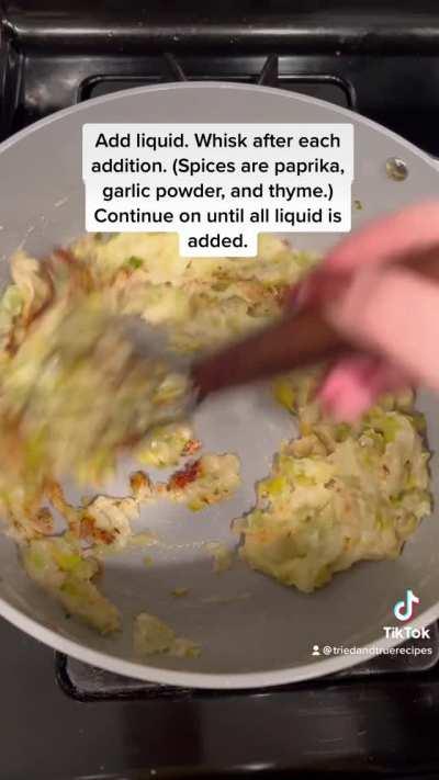 Potato-Leek Soup with Sage Oil