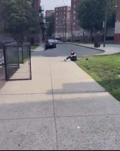 Why unc just Bruce lee kick his ass like that 😂