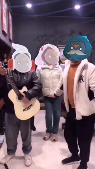 How to make Headpat play the Mandolin/Guitar: