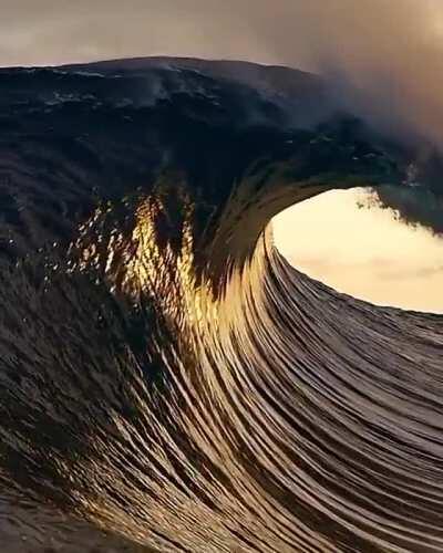 When a wave touches a cloud