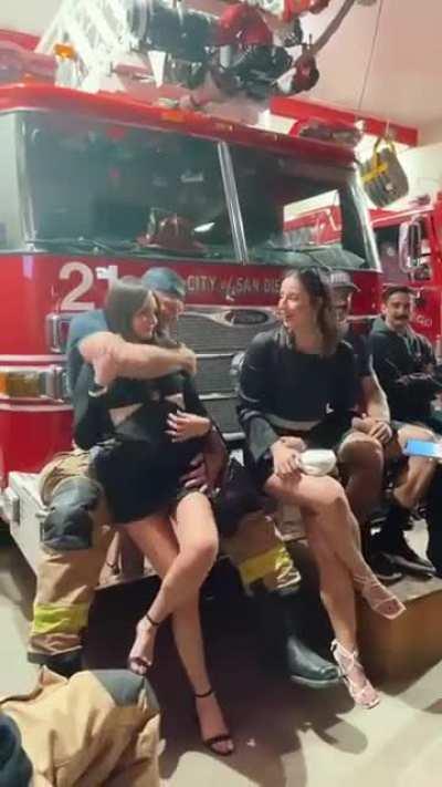 Good ol' PB firefighters swooping up drunk girls coming out of firehouse..