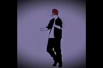 Bakugou and todoroki dancing to right now by confetti part 2