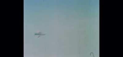 Iranian aircraft bombs Iraqi assault forces as they keep on pushing towards Iranian borders. Iran-Iraq war.