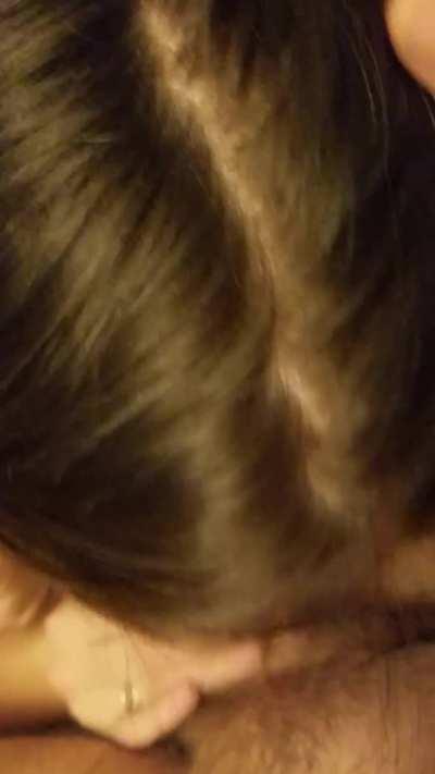 Eye contact is critical. I love getting dick hard in my mouth [F]