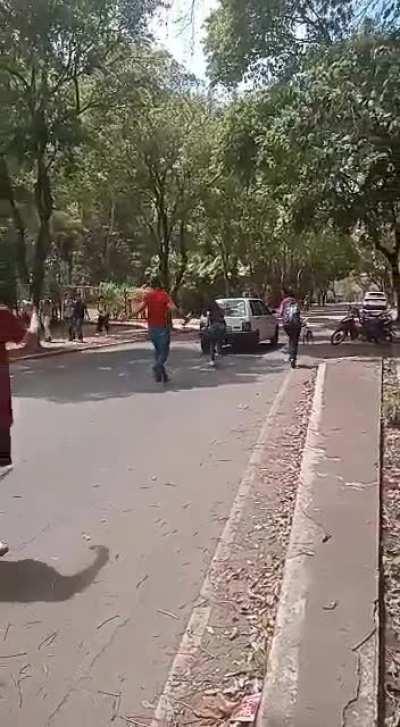 To stop the car