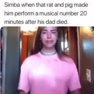 The Lion King was dark