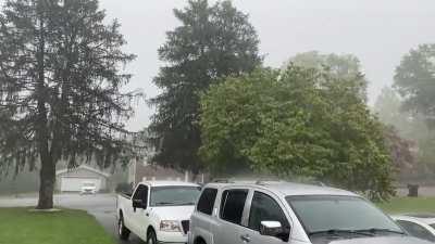 Felt like the rain was hugging me here