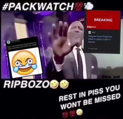 What the air defense doing? Shooting down Big Prigho.