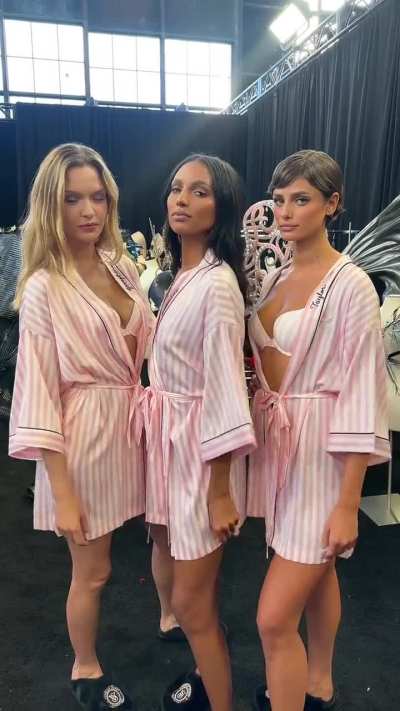 With Jas and Tay at VS Fashion Show '24
