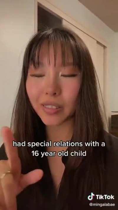 Worse part is she'll probably defend him with her last breath