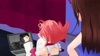 Miko gets caught in 4K