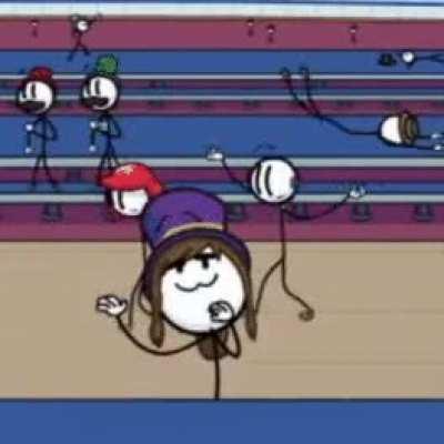 Have a gif of Hat Girl