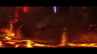 Anakin vs Obi-wan but dubbed in Indonesia, Part 2